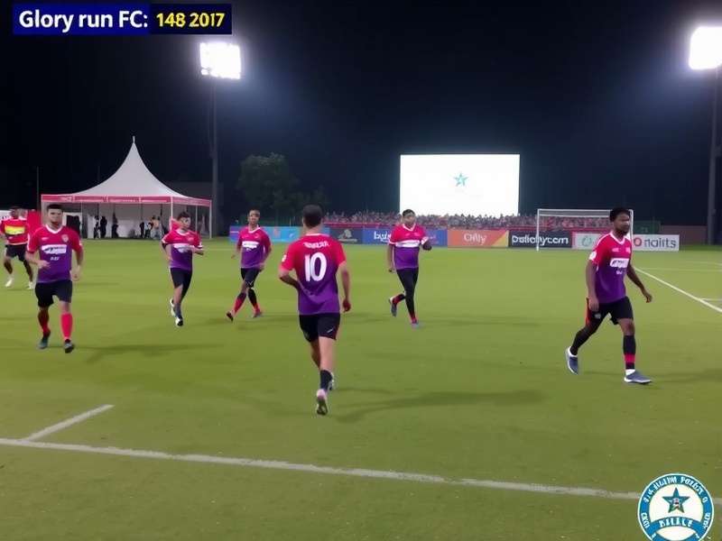 Indian Football Fans Playing Glory Run